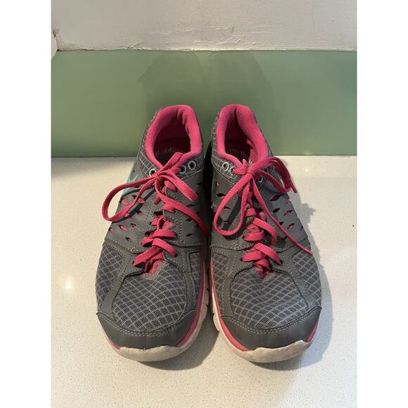 Nike Flex Run Athletic Running Shoes Gray Women's Size US 7.5 - 580440-036 - Picture 1 of 7